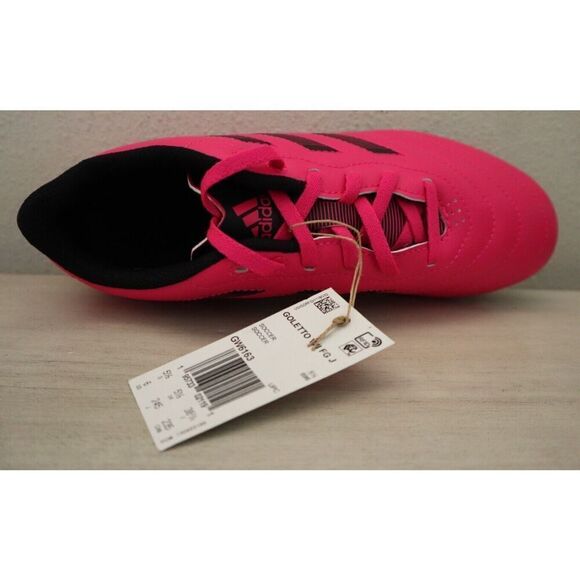 Adidas GW6163 Youth Girl's Sz 6 Pink Goletto VIII Firm Ground Soccer Cleats - Picture 5 of 10